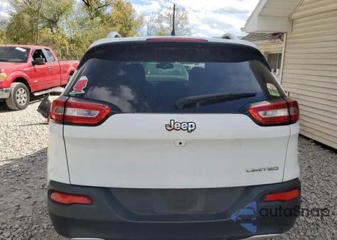 2015 Jeep Cherokee Limited z USA, uszkodzony, nr VIN 1C4PJLDB4FW525660